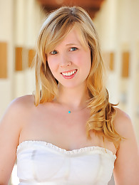 Emilee licks a toy and puts it in her pussy